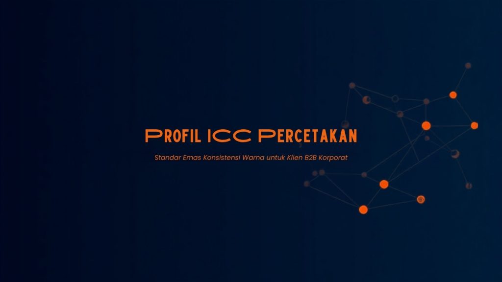 Profil ICC Percetakan – standar emas konsistensi warna untuk klien B2B korporat
